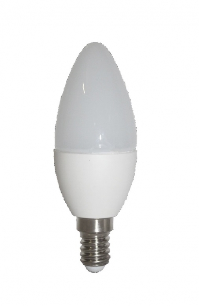Светодиодная лампа C37 LED E14 4W - 5500-6500K