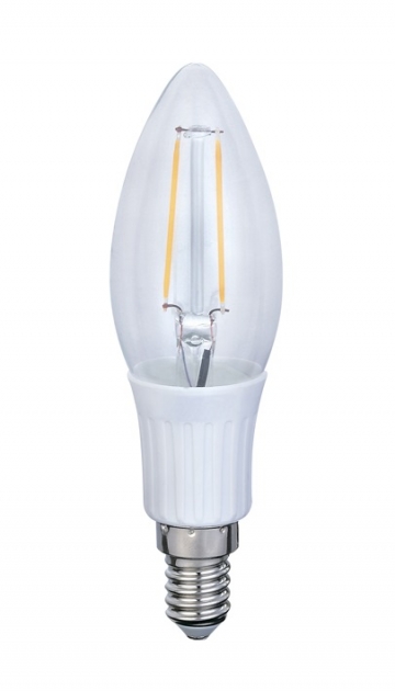 Светодиодная лампа C37F LED 2W - 2700-3000K