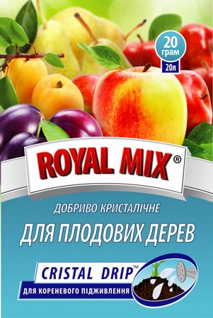Удобрение кристаллическое Royal Mix для плодовых деревьев