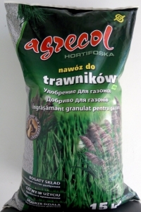Удобрение Agrecol гранулированное для для газонов