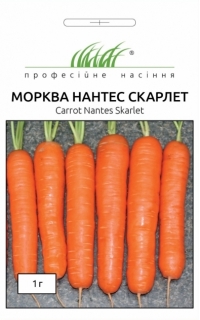 Семена морковь НАНТЕС СКАРЛЕТ